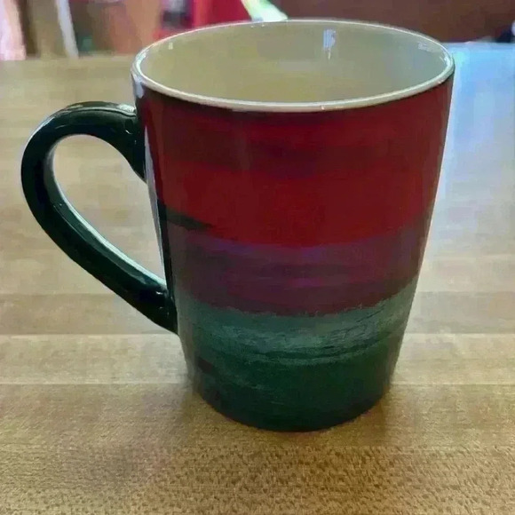 STARBUCKS 2021 Brushstroke Collectible Coffee Mug with Mermaid Logo 10 fl oz - Picture 2 of 4